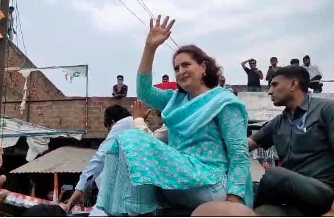 Priyanka Gandhi Reached Raebareli