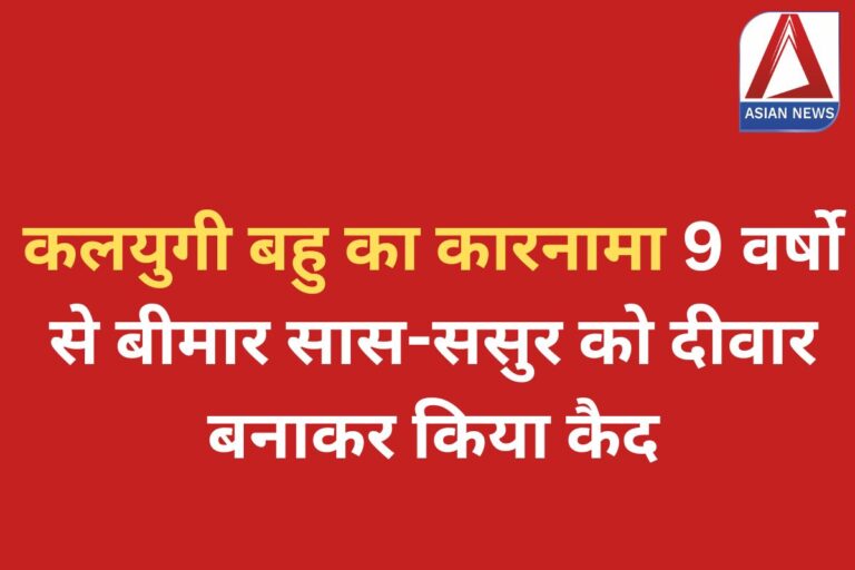Betul Crime News : कलयुगी बहु का कारनामा 9 वर्षो से बीमार सास-ससुर को दीवार बनाकर किया कैद...वीडियो वायरल