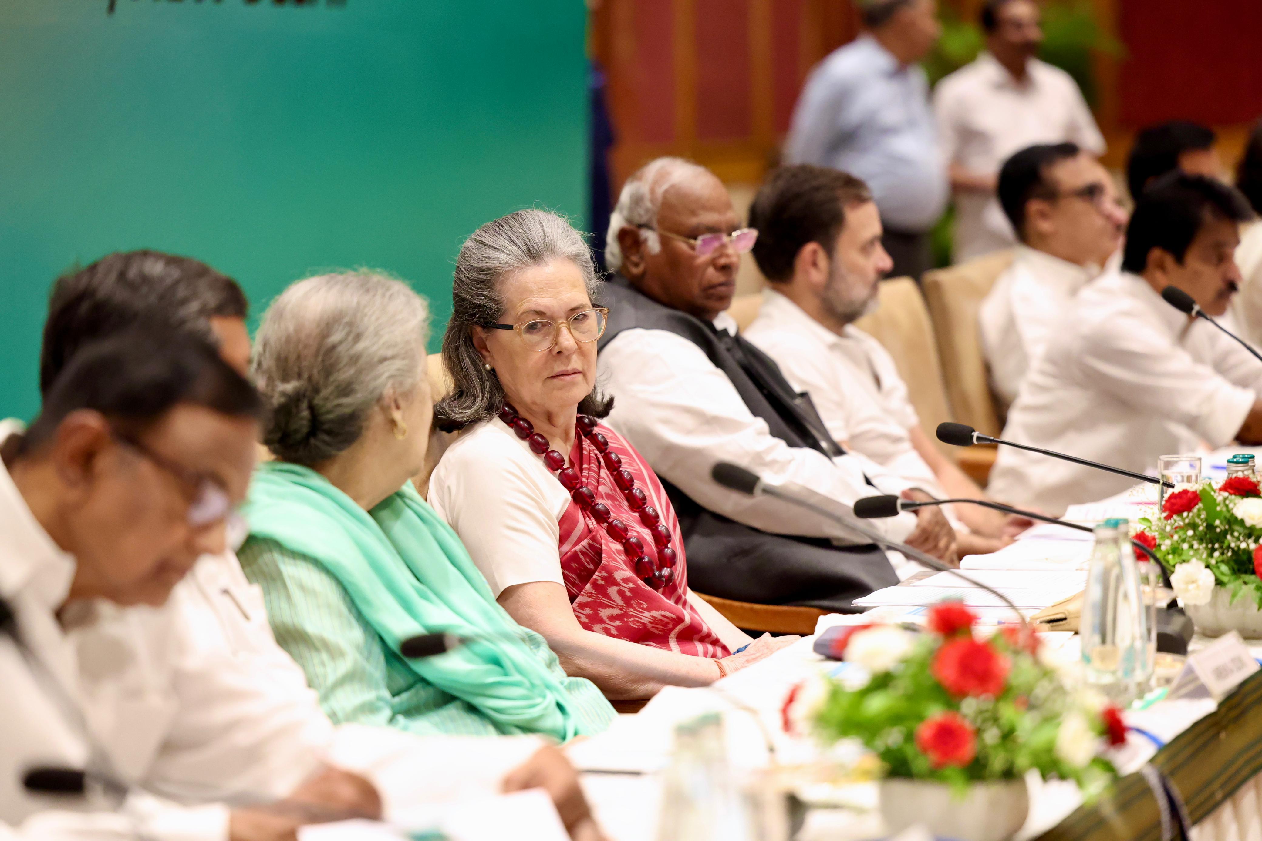 Congress Working Committee meeting