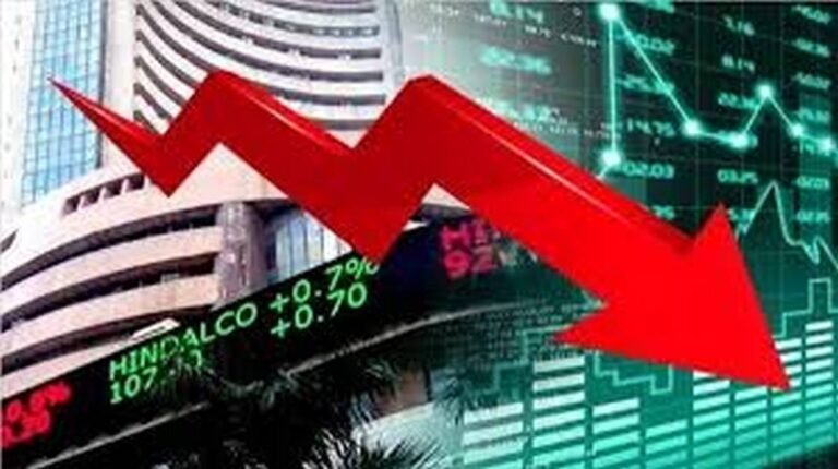 Stock Market Update : रुझानो के बीच शेयर बाजार में 61000 की  बड़ी गिरावट.....
