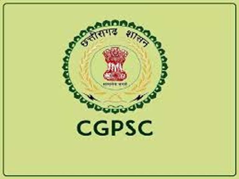 CGPSC Admit Card Released