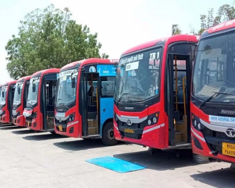 Bus Strike In MP