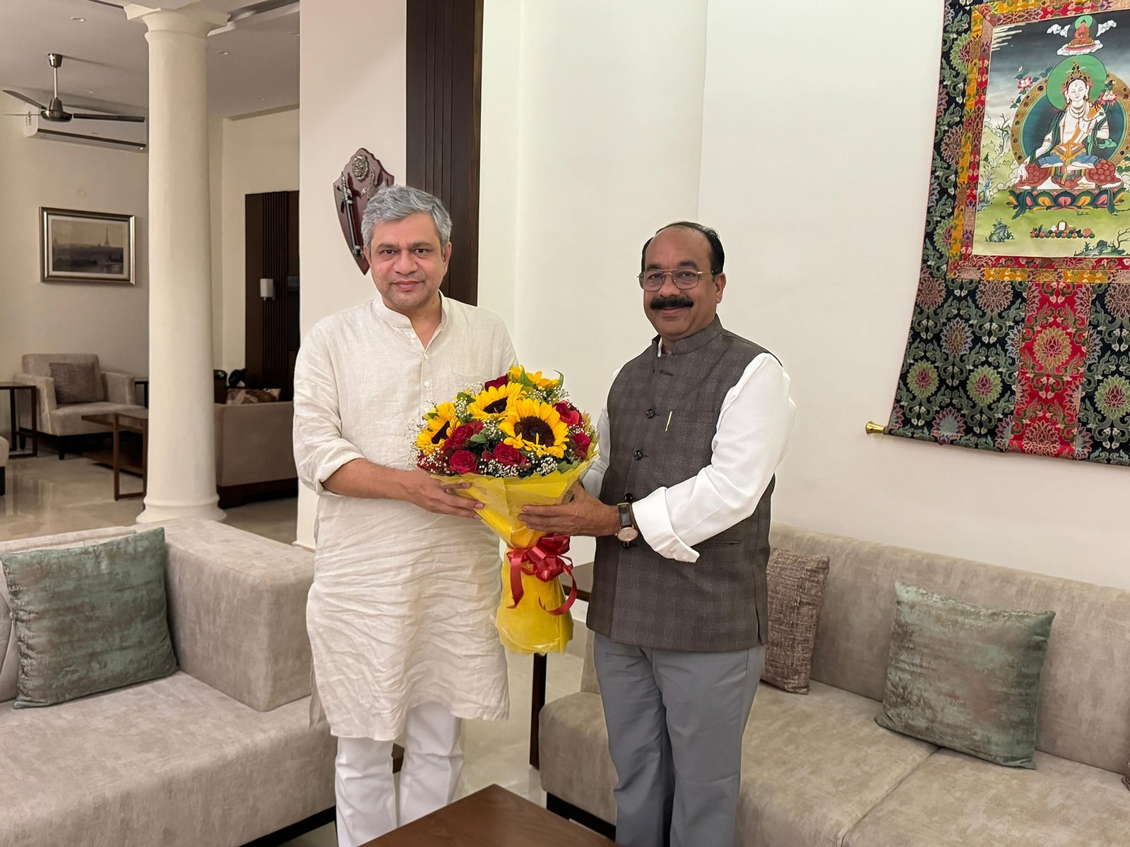 Raipur News:- उपमुख्यमंत्री अरुण साव का दिल्ली दौरा , 3 449919978 926963839235383 6769402925505880239 n