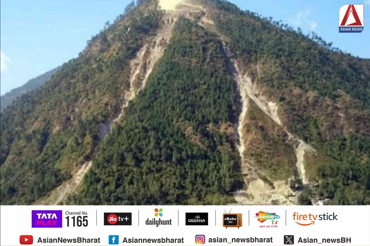 Uttarkashi News : एक बार फिर डराने लगा वर्णावत पर्वत