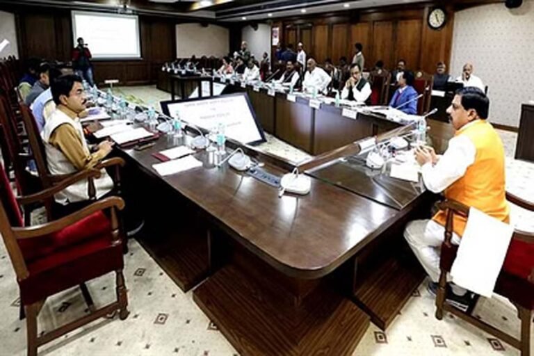 Mohan Yadav cabinet meeting