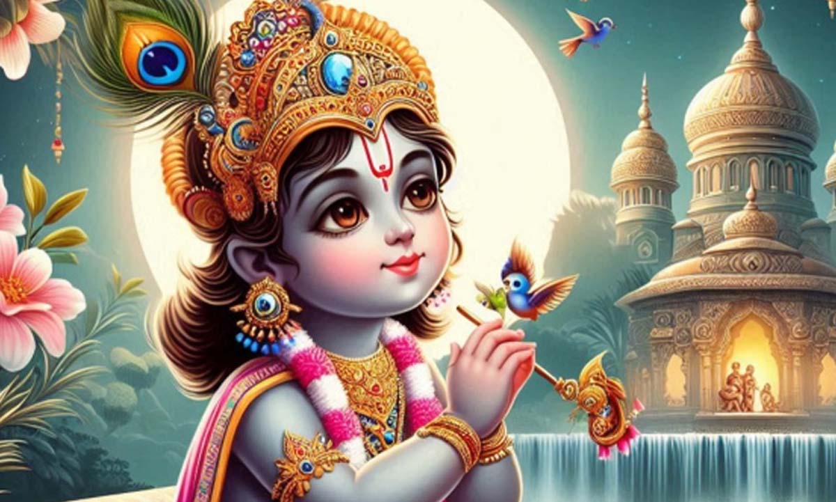 Krishna Janmashtami 2024 : देश भर में कृष्ण जन्माष्टमी की धूम : जानें पूजा का मुहूर्त और महत्त्व