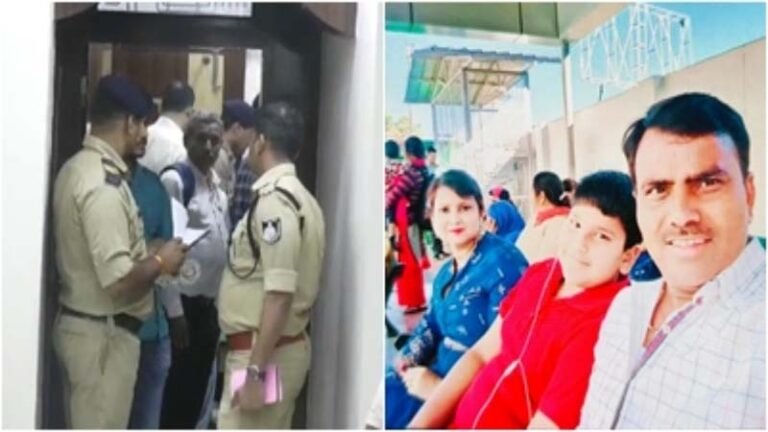 ग्वालियर : नगर निगम ठेकेदार, पत्नी और बेटे की संदिग्ध परिस्थिति में मौत.....