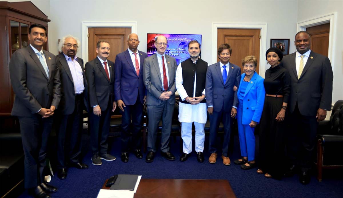 Rahul Gandhi met Ilhan in America