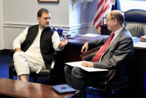 Rahul Gandhi met Ilhan in America