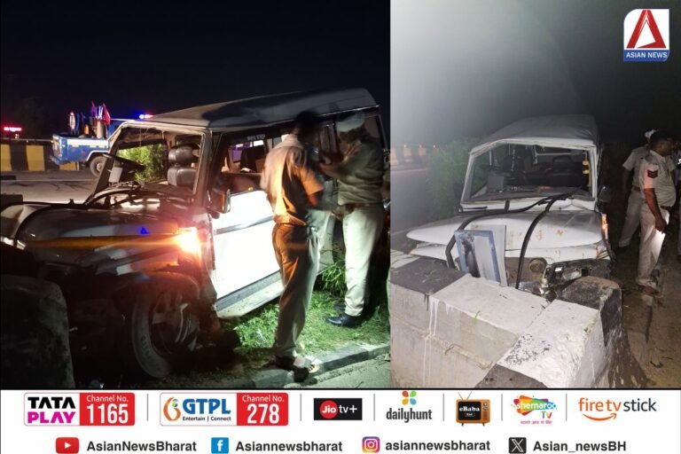 Accident News : अजमेर दरगाह से दर्शन कर लौट रहे बोलेरो, हुआ हादसे का शिकार...2 की मौत 6 लोग घायल