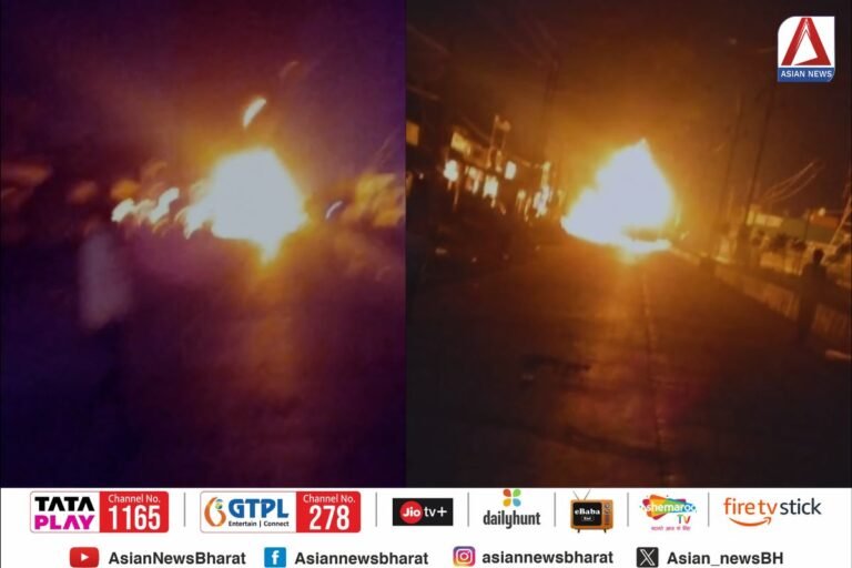 Gwalior Breaking : डीजल टैंकर में लगी भीषण आग...वीडियो वायरल