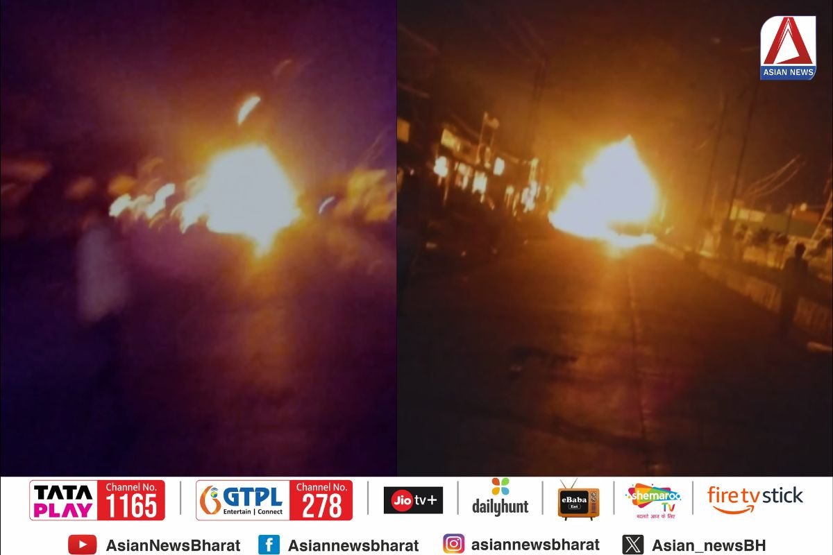 Gwalior Breaking : डीजल टैंकर में लगी भीषण आग...वीडियो वायरल