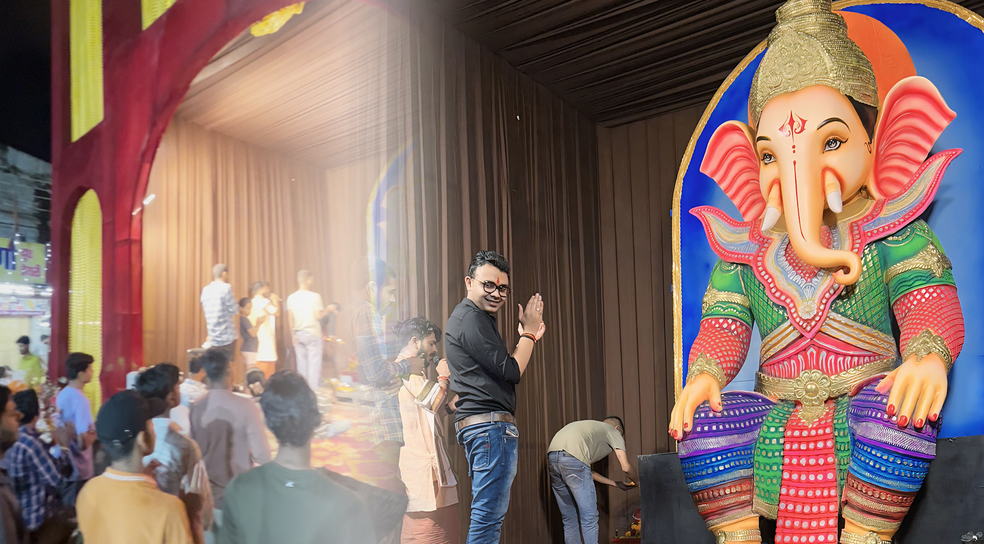 समाजसेवी हर्षित सिंघानिया एवं संघर्ष क्लब दुर्गा उत्सव समिति ने गणेश चतुर्थी पर दी शुभकामनाएं