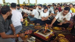 SI भर्ती के रिजल्ट और नियुक्ति की मांग : अभ्यर्थियों द्वारा किया गया महायज्ञ ... 2 ७८२