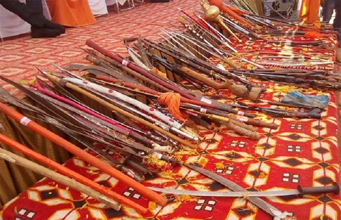 Dussehra festival 2024 : दशहरा पर्व पर आज होगी शस्त्रों की पूजा.....