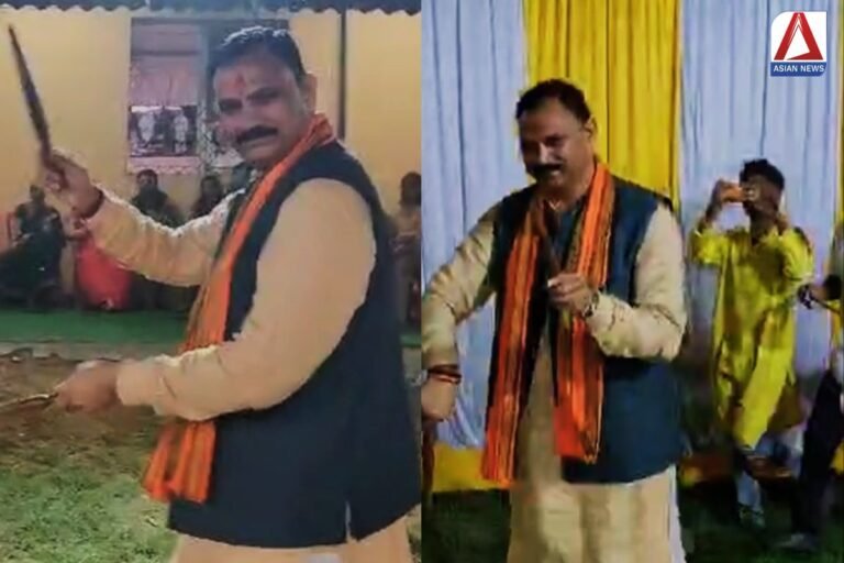 गरबा खेलते नजर आए स्वास्थ्य मंत्री श्याम बिहारी जायसवाल...देखें वीडियो