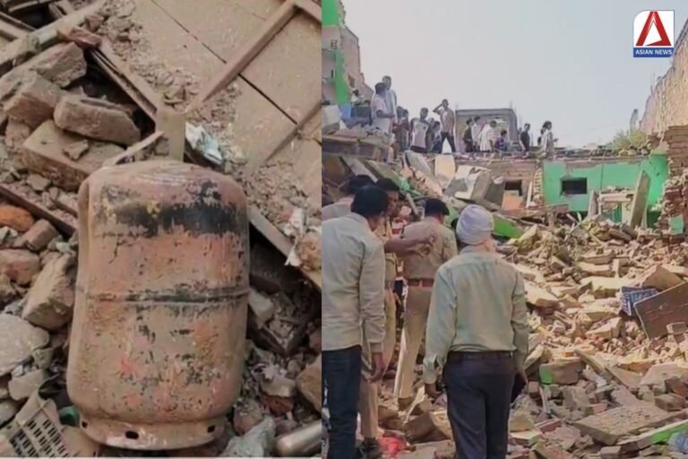 Morena Cylinder Blast : सिलेंडर फटने से बड़ा हादसा, 4 मकान ध्वस्त....देखें वीडियो