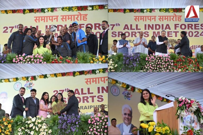 All India Ports Meet : मनु भाकर आल इंडिया पोर्ट्स मीट के समापन समारोह में हुई शामिल*