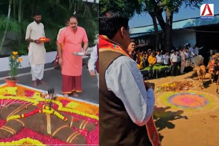 Govardhan Puja 2024 : गोवर्धन पूजा पर गौशाला पहुंचे CM डॉ. मोहन