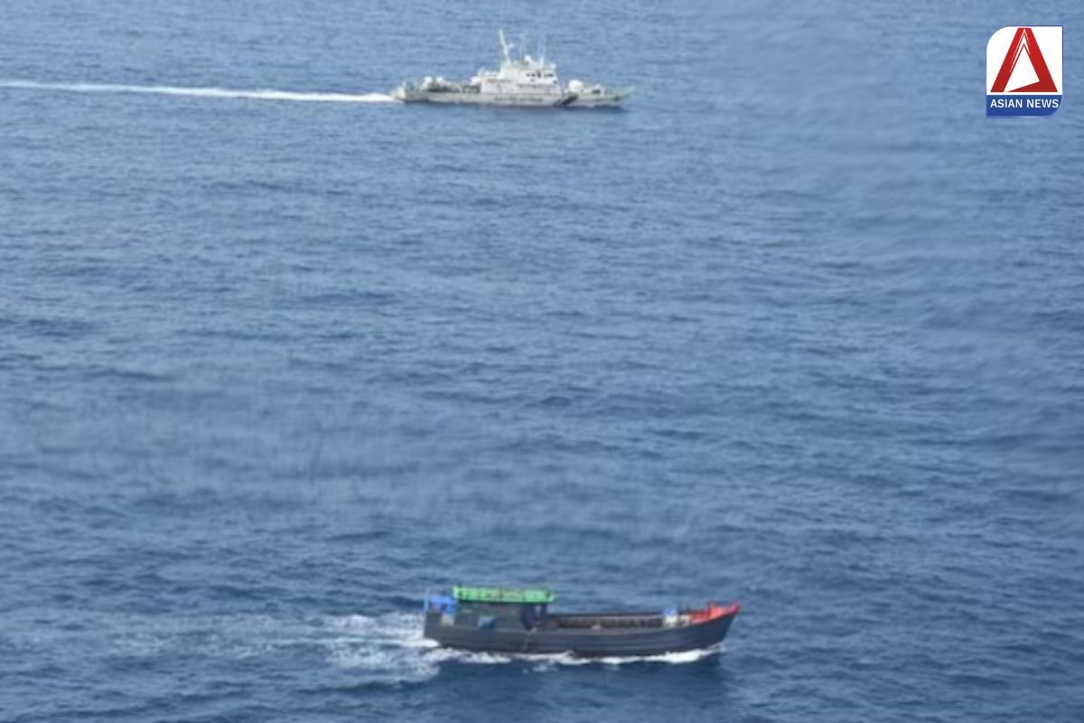 Indian Coast Guard अंडमान सागर में इंडियन कोस्ट गार्ड का बड़ा ऑपरेशन 5 टन ड्रग्स जब्त...