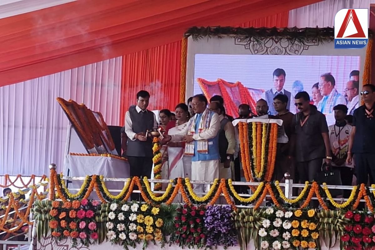 भगवान बिरसा मुंडा 'माटी के वीर' पदयात्रा जशपुर Live