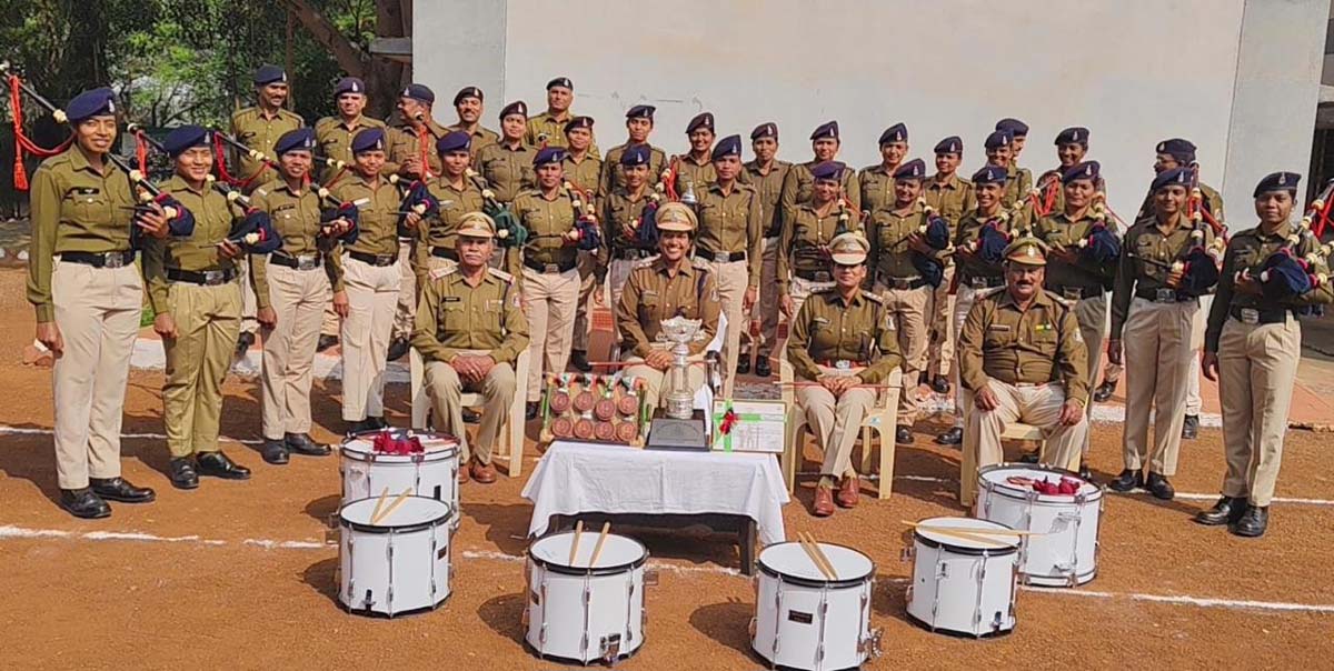 महासमुंद : छत्तीसगढ़ की एक मात्र महिला बटालियन ने राष्ट्रीय बैंड प्रतियोगिता में हासिल किया तीसरा स्थान