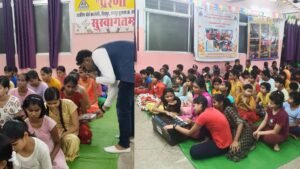 हर्षित सिंघानिया : एक प्रेरणादायक समाजसेवी... 3 हर्षित सिंघानिया एक अच्छा काम अभियान के तहत प्रेरणा ब्लाइंड स्कूल पहुंचे. 2