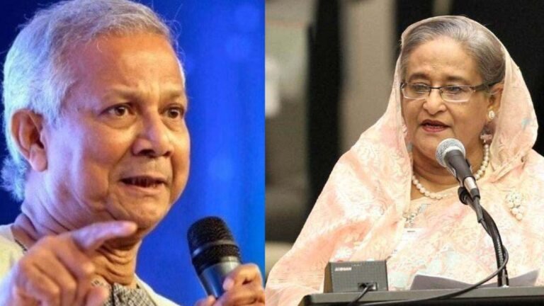Bangladesh : हिंदू मंदिरों पर हमले और उत्पीड़न के जिम्मेदार हैं यूनुस सरकार : शेख हसीना