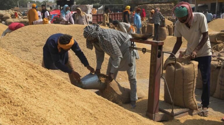 CG Paddy Procurement Shortage of gunny bags in paddy procurement centers of Chhattisgarh, farmers worried