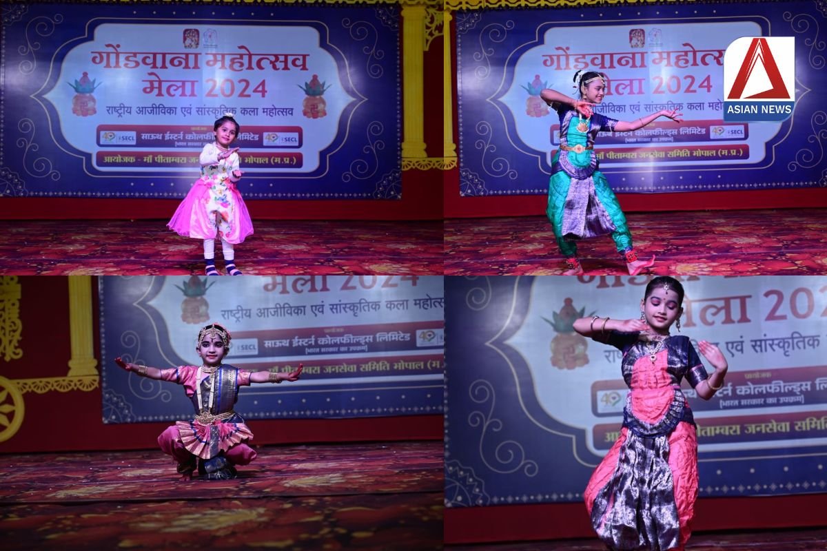 Gondwana Mahotsav : डांस और एक्ट के माध्यम से बेटियों ने बेटी बचाव का दिया संदेश