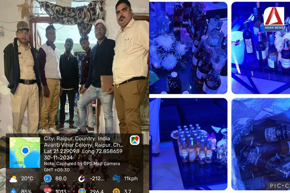Raipur News संयुक्त आबकारी दल की ताबड़तोड़ कार्रवाई, हरियाणा की शराब जब्त, पढ़े पूरी खबर....