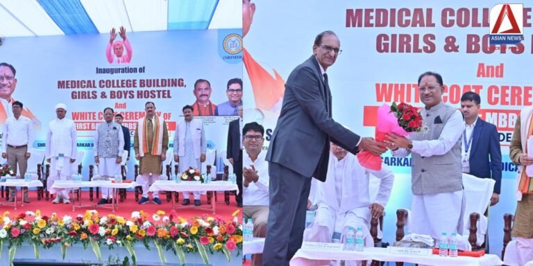 Raipur News सीएम साय ने रावतपुरा मेडिकल कॉलेज और छात्रावास का किया लोकार्पण, 150 छात्रों को मिली MBBS में प्रवेश