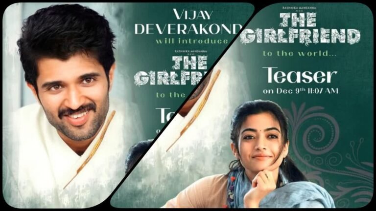 Rashmika Mandanna's 'The Girlfriend' New poster released, teaser to release on December 9