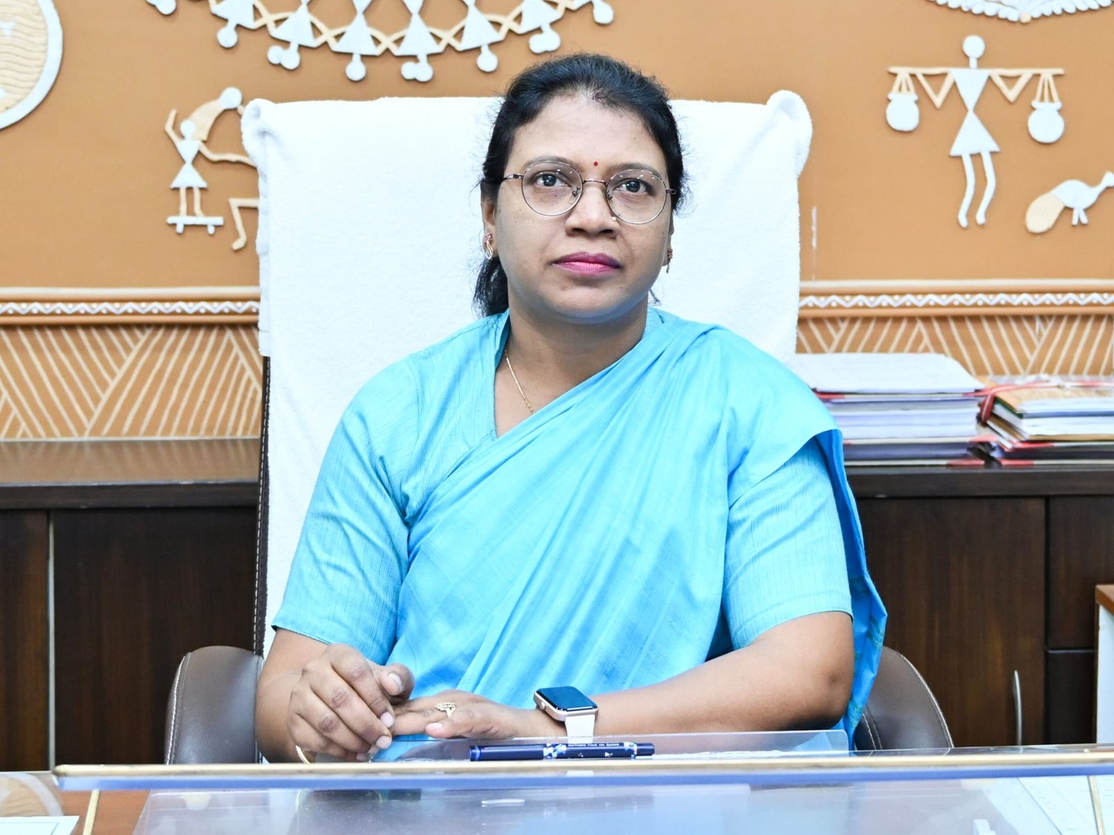 गौरेला पेंड्रा मरवाही जिले में कलेक्टर लीना कमलेश मंडावी द्वारा योजनाओं की प्रगति की समीक्षा....
