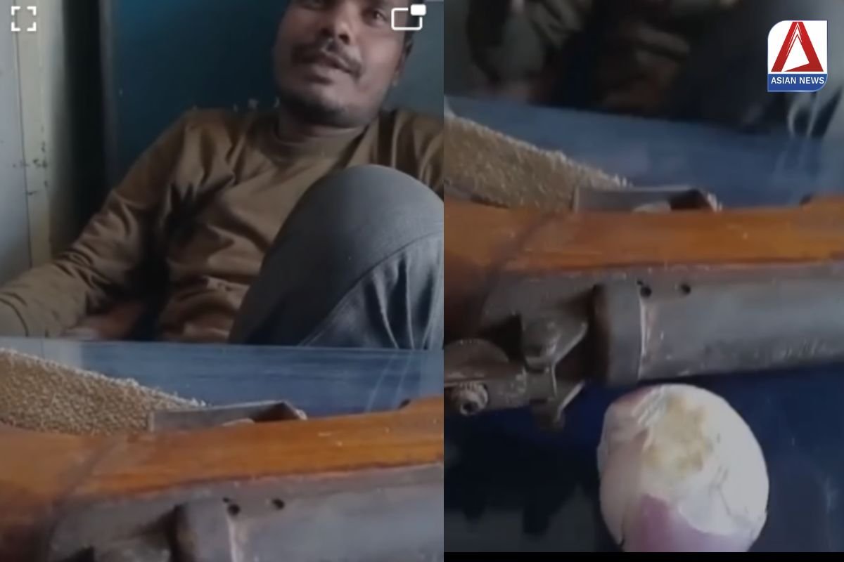 Surajpur News शराब के नशे में रायफल लेकर स्कूल पहुंचे प्रधान पाठक, महिला प्राचार्य को धमकाने का वीडियो वायरल