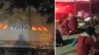 पुणे में बेकाबू डंपर ने फुटपाथ पर सो रहे 9 लोगों को कुचला, 3 की मौत