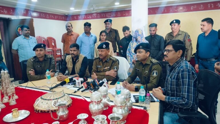 जैन मंदिर चोरी मामला: पुलिस ने साजिश का किया पर्दाफाश