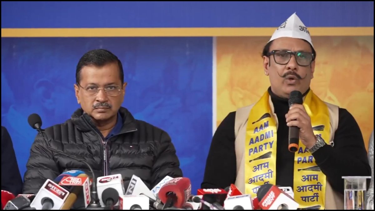 दिल्ली विधानसभा चुनाव से पहले आम आदमी पार्टी में शामिल हुए पहलवान और बॉडी बिल्डर.....