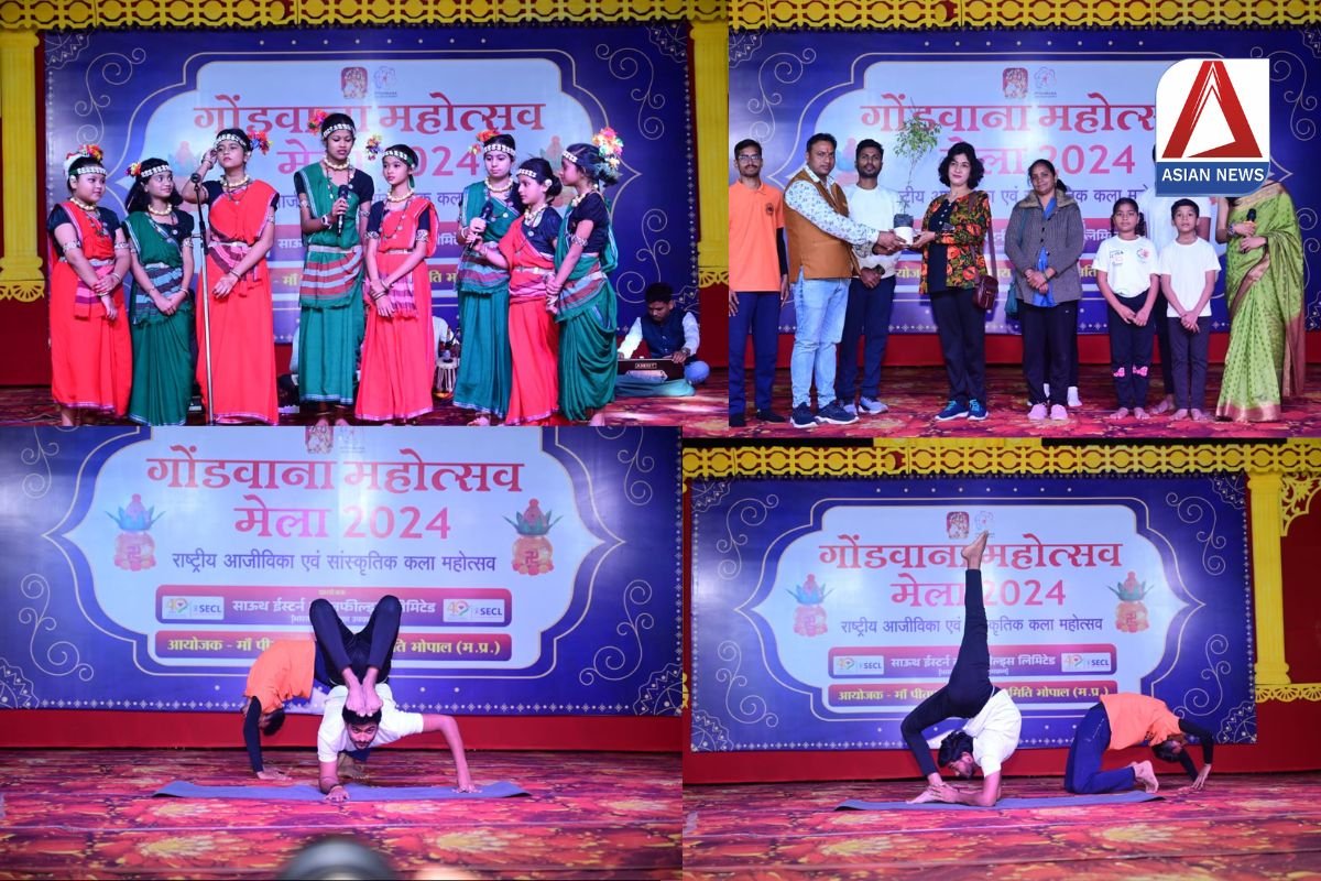 गोंडवाना महोत्सव में भक्ति और देश भक्ति गीतों पर झूमें दर्शक