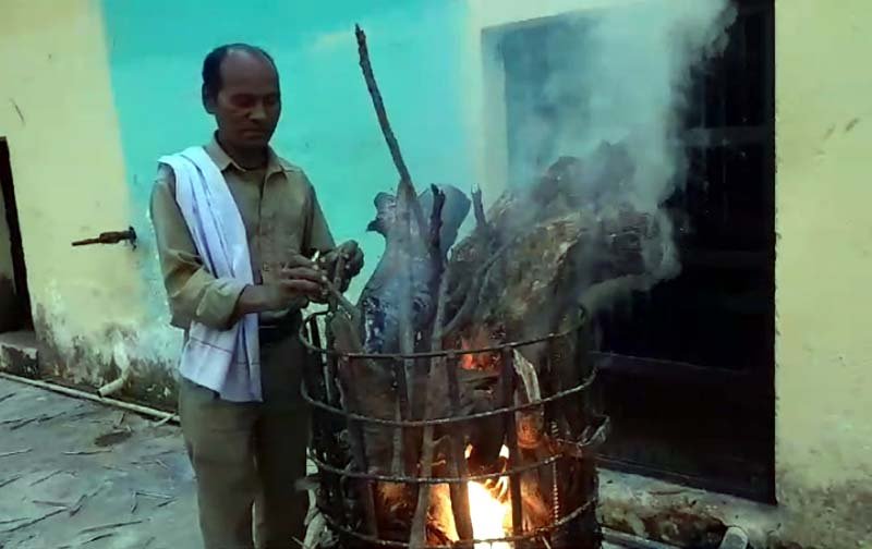दुर्ग जिले में कड़ाके की ठंड : मैत्री बाग में वन्य प्राणियों के लिए खास इंतजाम....