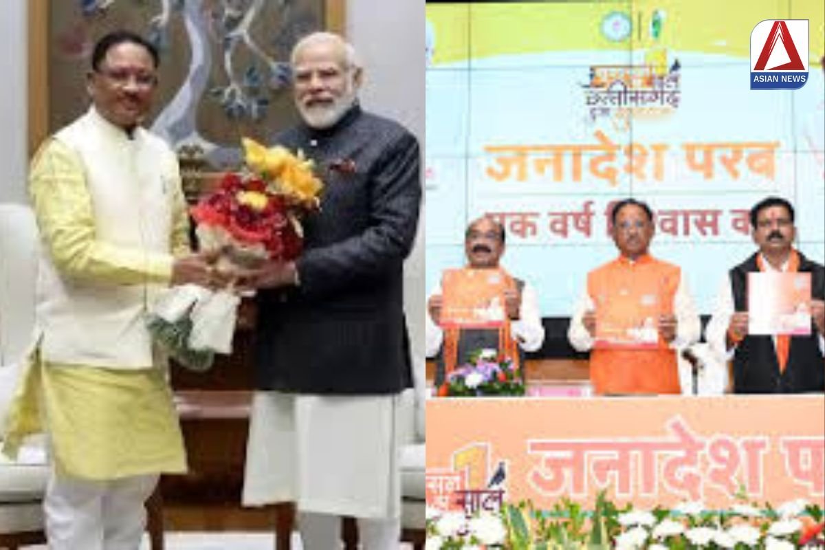 विष्णुदेव साय सरकार का एक साल : 2028 तक दस लाख करोड़ तक पहुंचाएंगे जीडीपी ग्रोथ, कहा डबल इंजन की सरकार से विकास की रफ्तार हुई तेज...पढ़े पूरी खबर