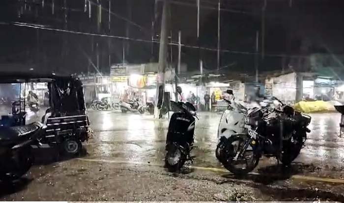 बिलासपुर में मौसम का बदला मिजाज बारिश हुई शुरू.....