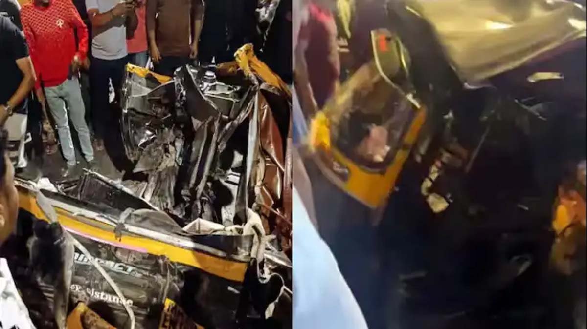 मुंबई में भीषण सड़क हादसा : 4 लोगों की मौत, कई घायल...