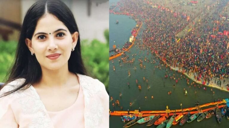 Mahakumbh 2025: जया किशोरी ने लगाई संगम में आस्था की डुबकी...