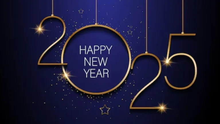Happy New Year 2025 : नए साल पर अपनों को भेजें शानदार वॉलपेपर और दें शुभकामनाएं...