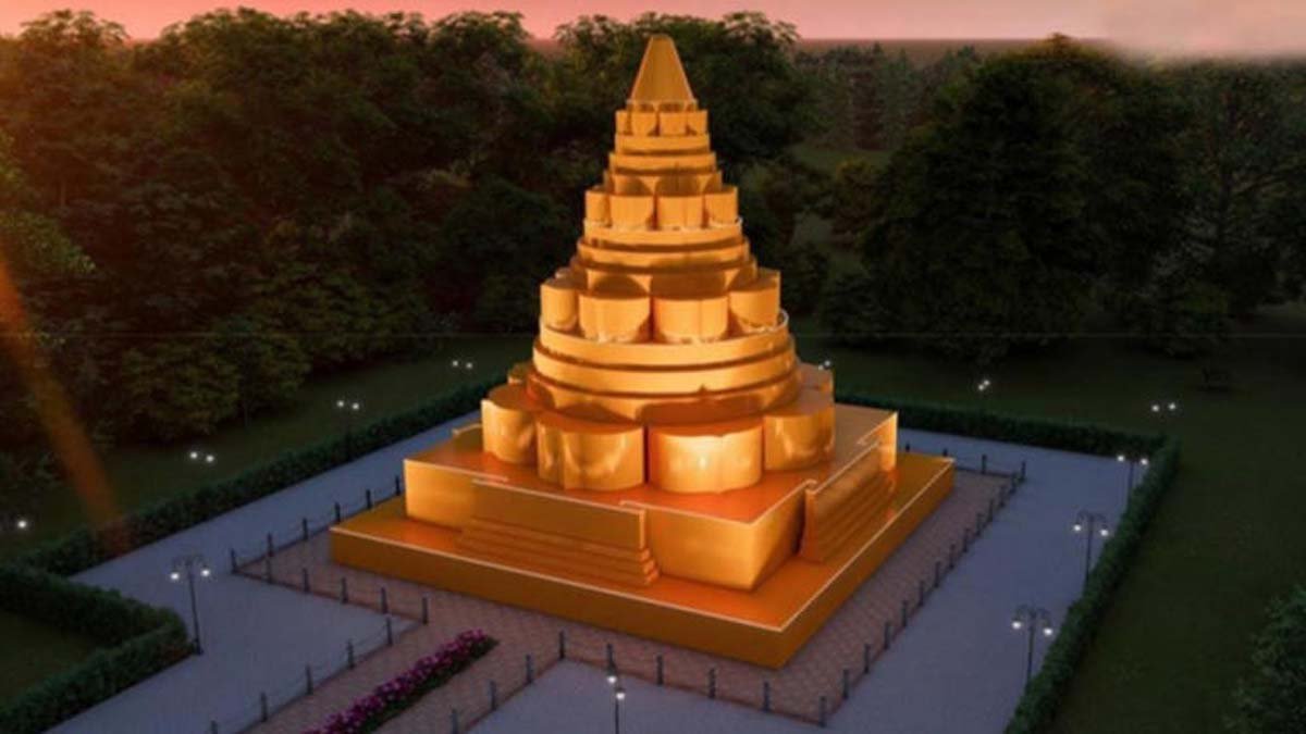 Prayagraj Mahakumbh 2025 : 52 फीट ऊंचा 3D महामृत्युंजय यंत्र, ग्रहों का नकारात्मक असर होगा ख़त्म....