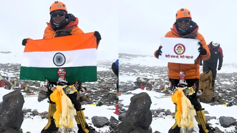 MP News : मध्य प्रदेश की बेटी ने दक्षिण अमेरिका की सबसे ऊंची चोटी पर फहराया तिरंगा, रचा नया कीर्तिमान...