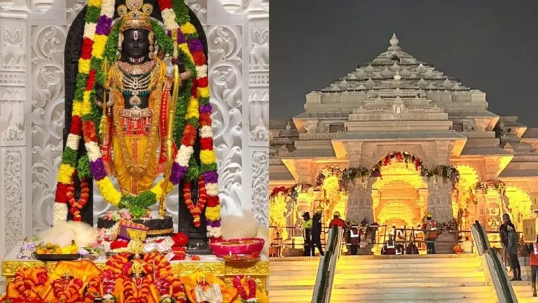 Ayodhya : नववर्ष पर रामलला के दर्शन से कर रहे साल की शुरुआत...