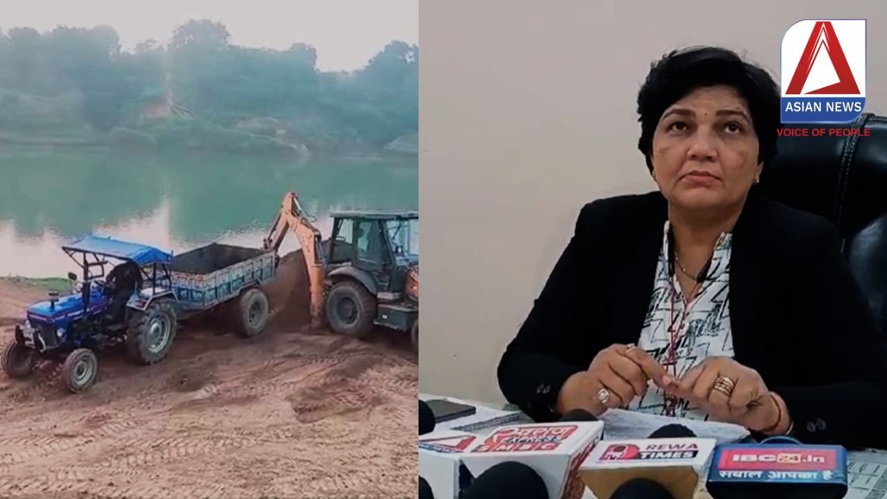 Rewa MP News : खनिज अधिकारी ने डूबो दी रेत माफियाओं की वोट...जानें पूरा मामला