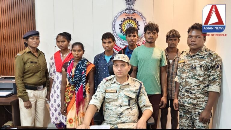 Sukma Breaking : 2 इनामी महिला समेत 6 नक्सली गिरफ्तार